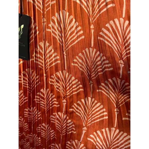 Caballero Rust Ginko Lucille Breeze Skirt size M medium - Picture 3 of 7